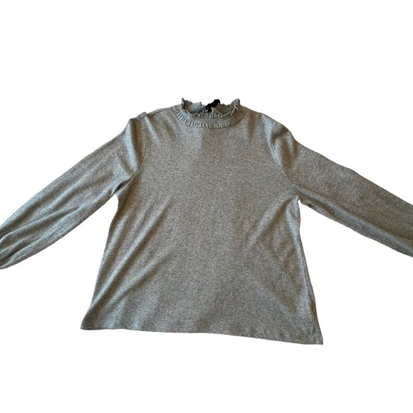 Talbots sweater. Grey/Silver with Velvet Bow Tie 
Size XL - Picture 4 of 14